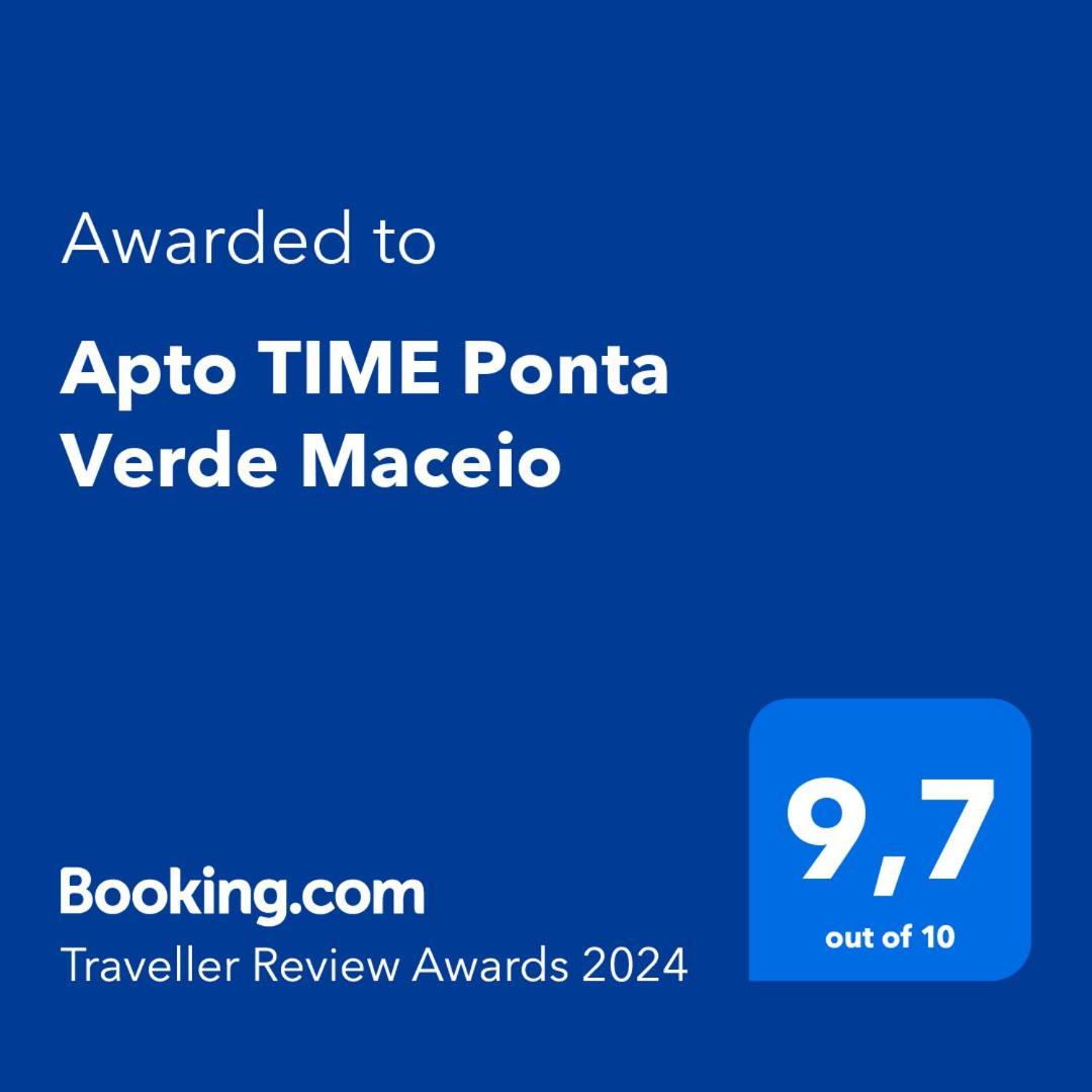 Apto Time - Vista Mar Em Ponta Verde Maceio Daire Dış mekan fotoğraf